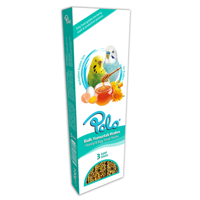 Polo Ballı Yumurtalı Muhabbet Krakeri 3 Lü