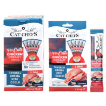 Cat Chefs Tavuklu Krema Kedi Ödülü 12x5 adet